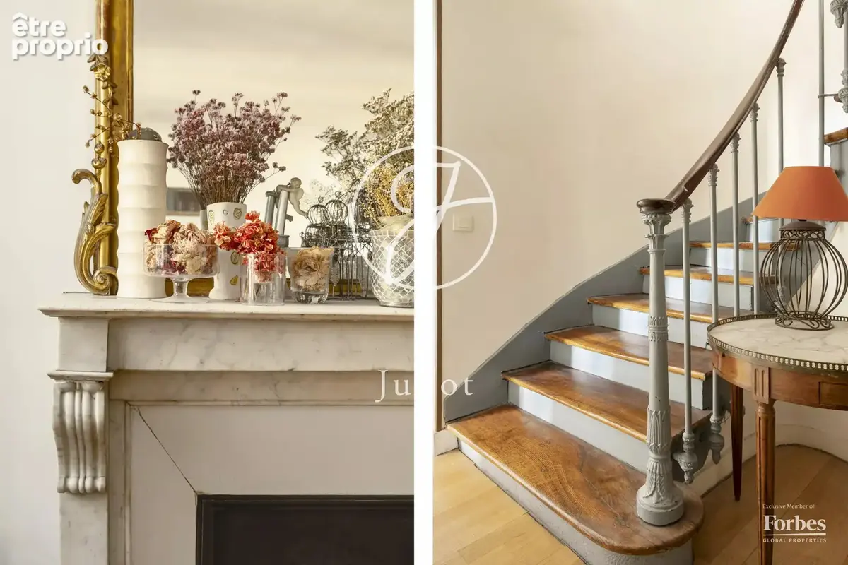 Paris 9e - RUE CHAPTAL - Appartement - 5 pièces - 105,8m² Carrez - 3/4 chambres - Balcon filant - photo 4
