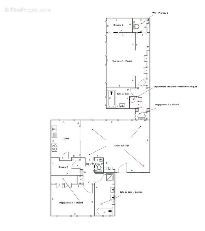 Appartement à PARIS-6E