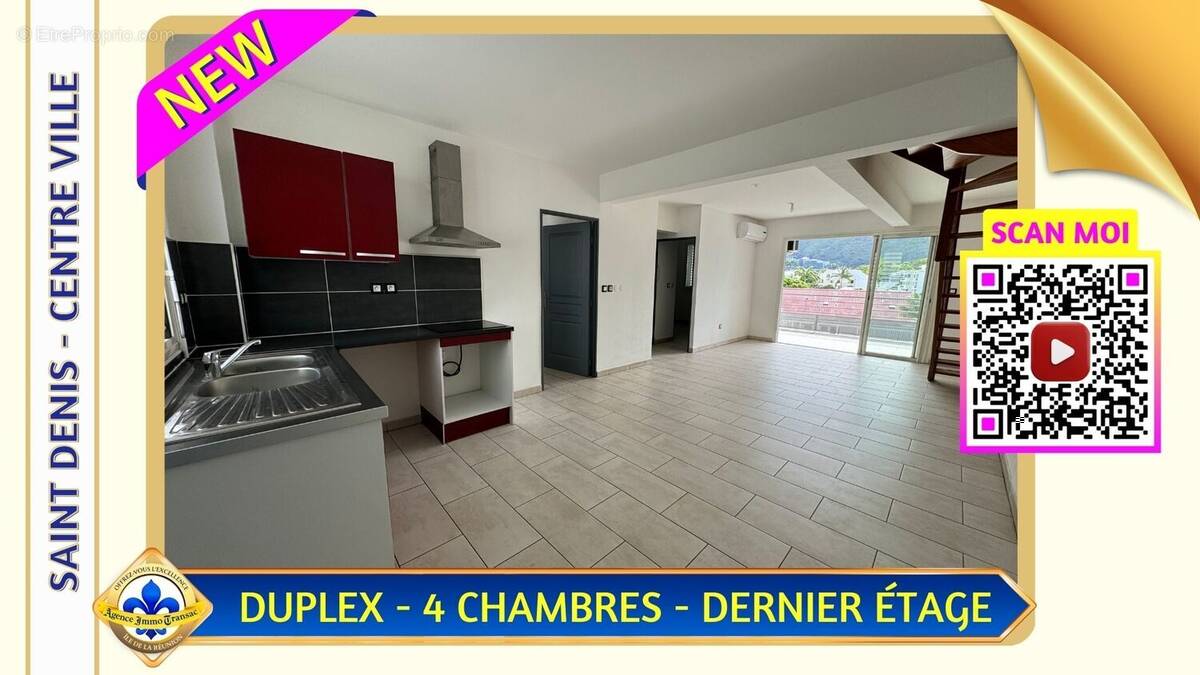 Appartement à SAINT-DENIS