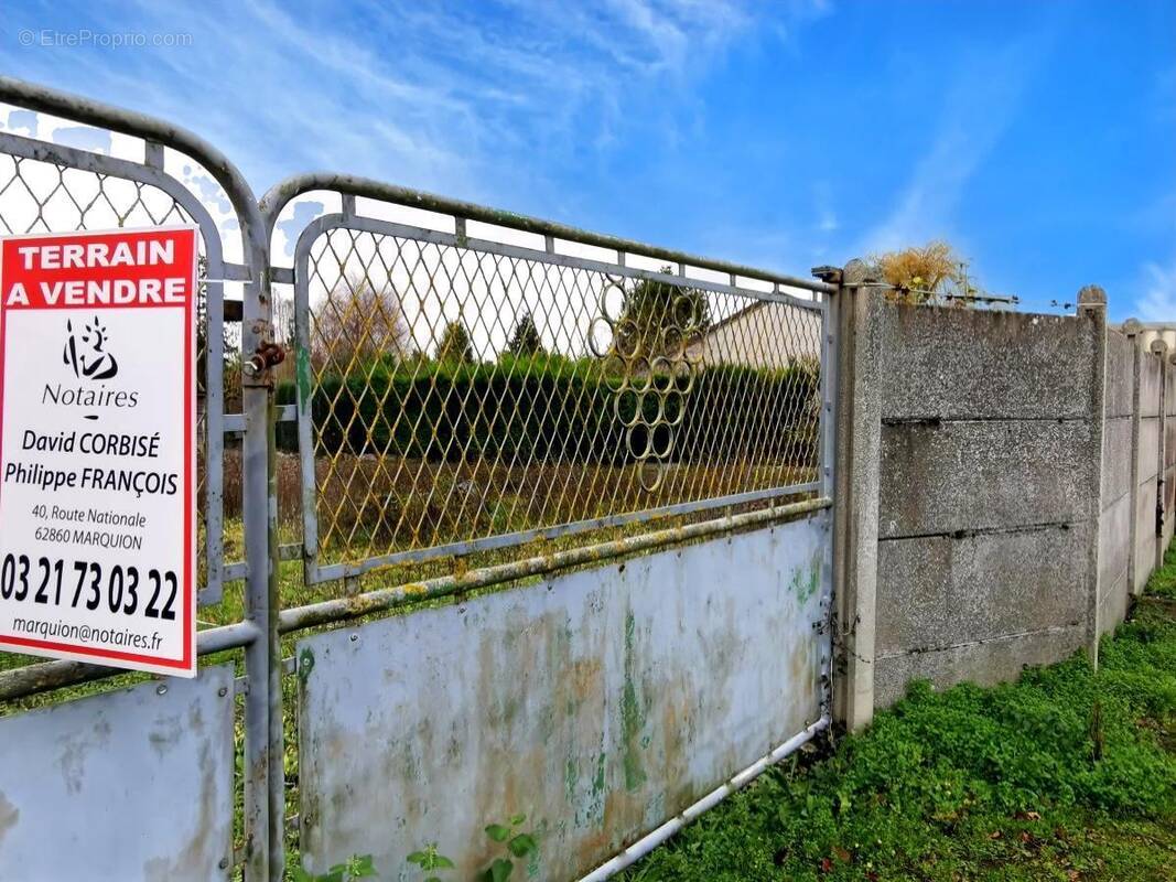 Terrain à MARQUION