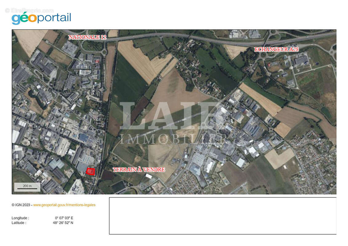 61 - Terrain à vendre de 3 559 m² en zone à vocation d'activité et de commerce de détail - Réf. 15500 - photo 5