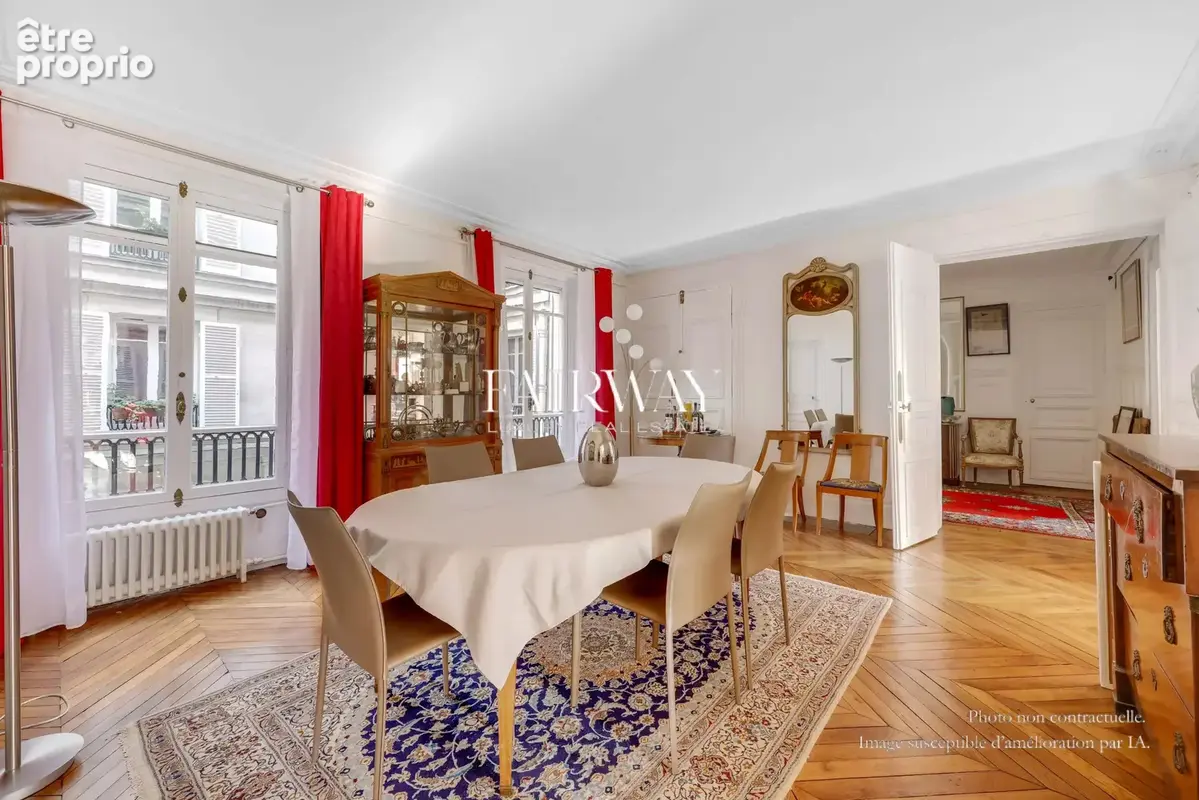 Paris 8ème - Monceau / Saint-Augustin - Appartement familial plein sud, vue dégagée - Usage mixte - photo 7
