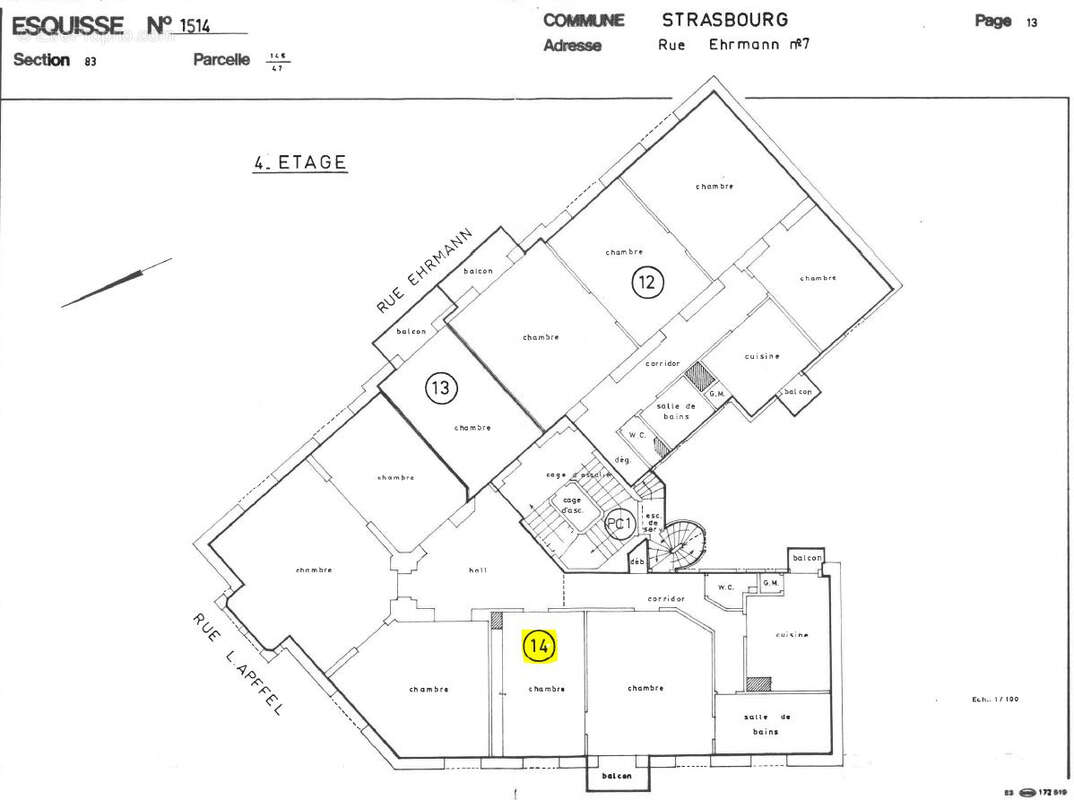 Contades 5 pieces 160m2 + balcon - photo 13