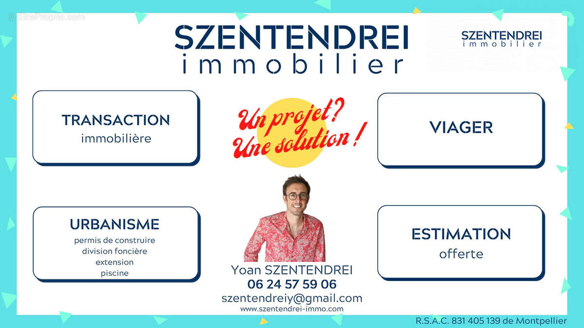 maison à vendre lunel SZENTENDREI immobilier - Maison à LUNEL