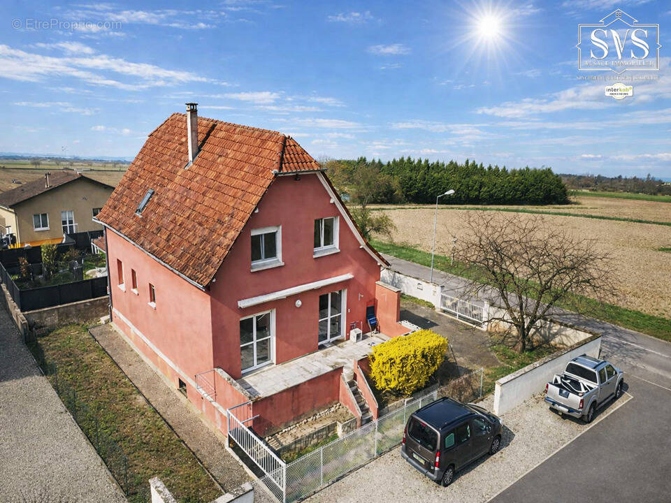 Charmante maison familiale de 1992 d’une surface habitable de 134 m2  28 rue de la Gare 68600 Volgelsheim - photo 1