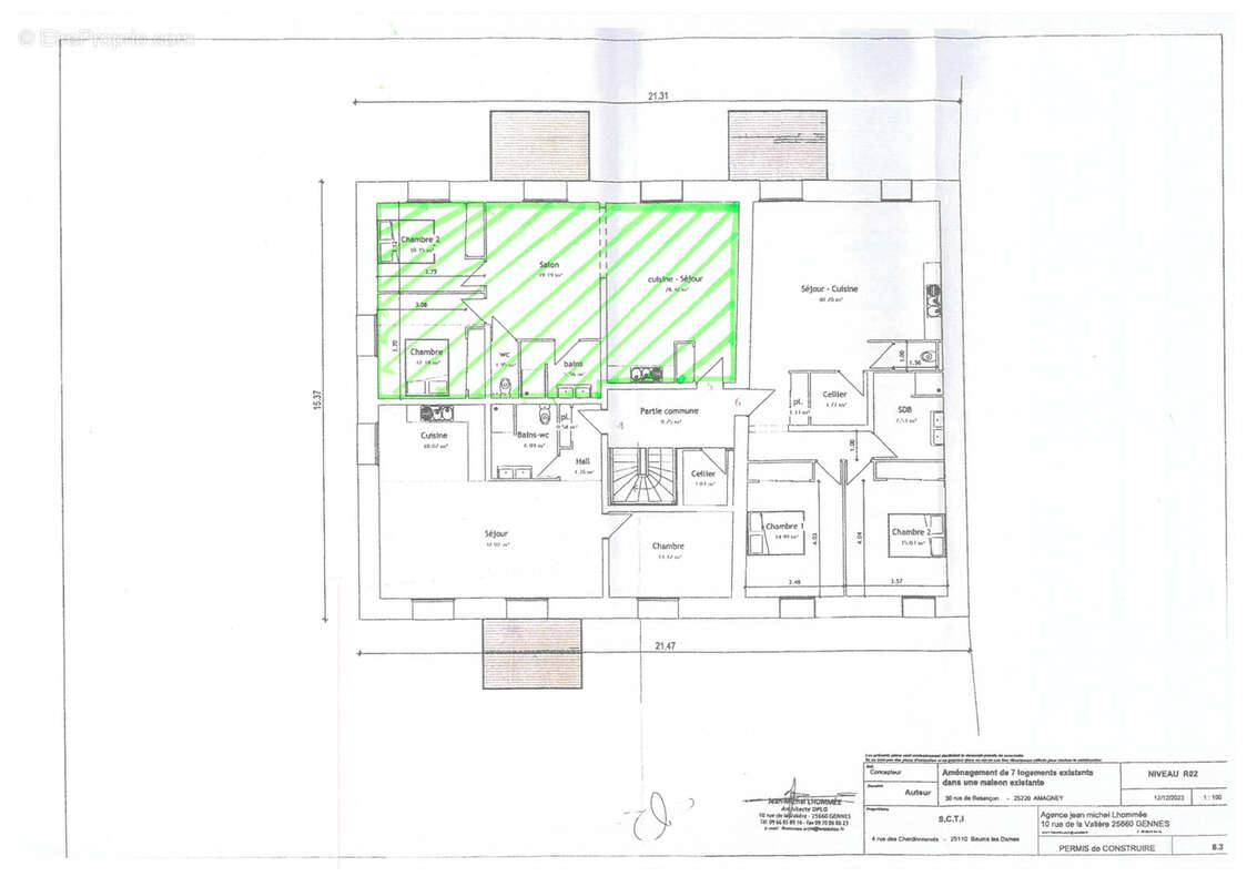 Appartement à AMAGNEY