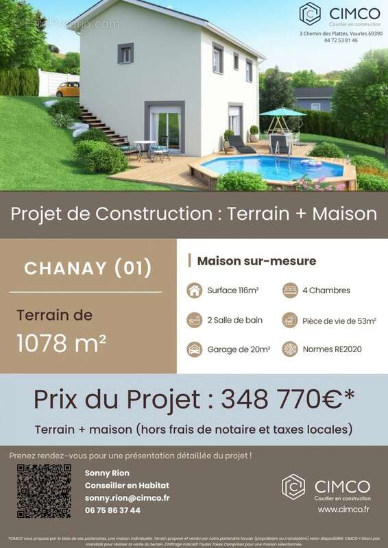 Maison à CHANAY