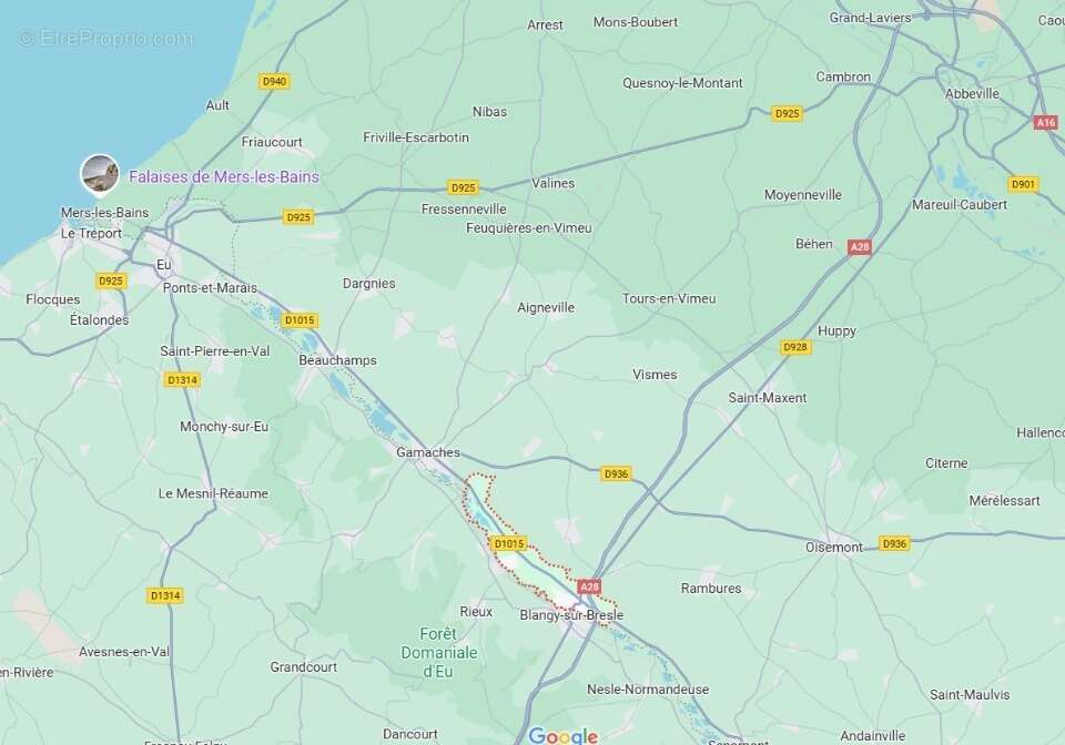 Terrain à BLANGY-SUR-BRESLE