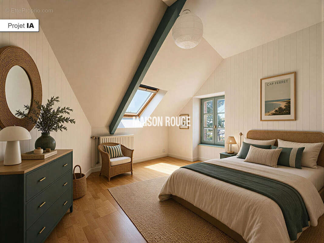 Maison en pierre rénovée avec gîte indépendant à vendre à Binic dans un environnement calme proche du centre - photo 20
