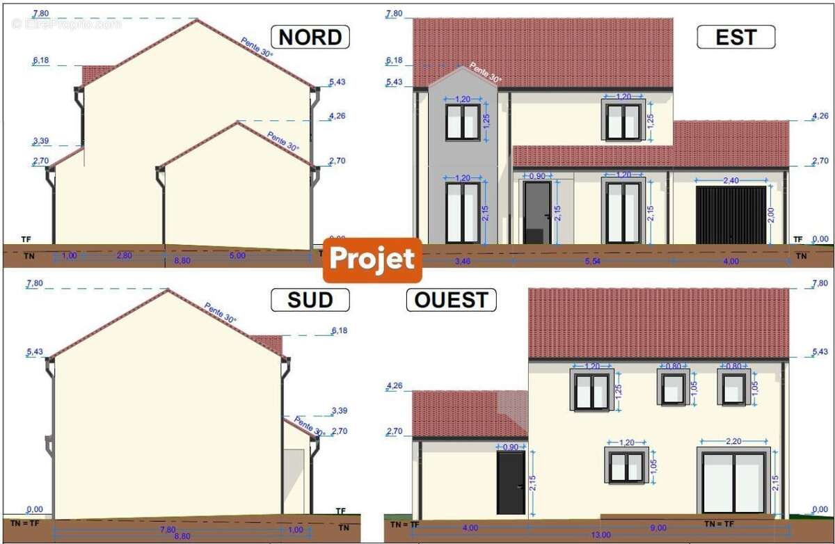 Maison à HAUDIVILLERS