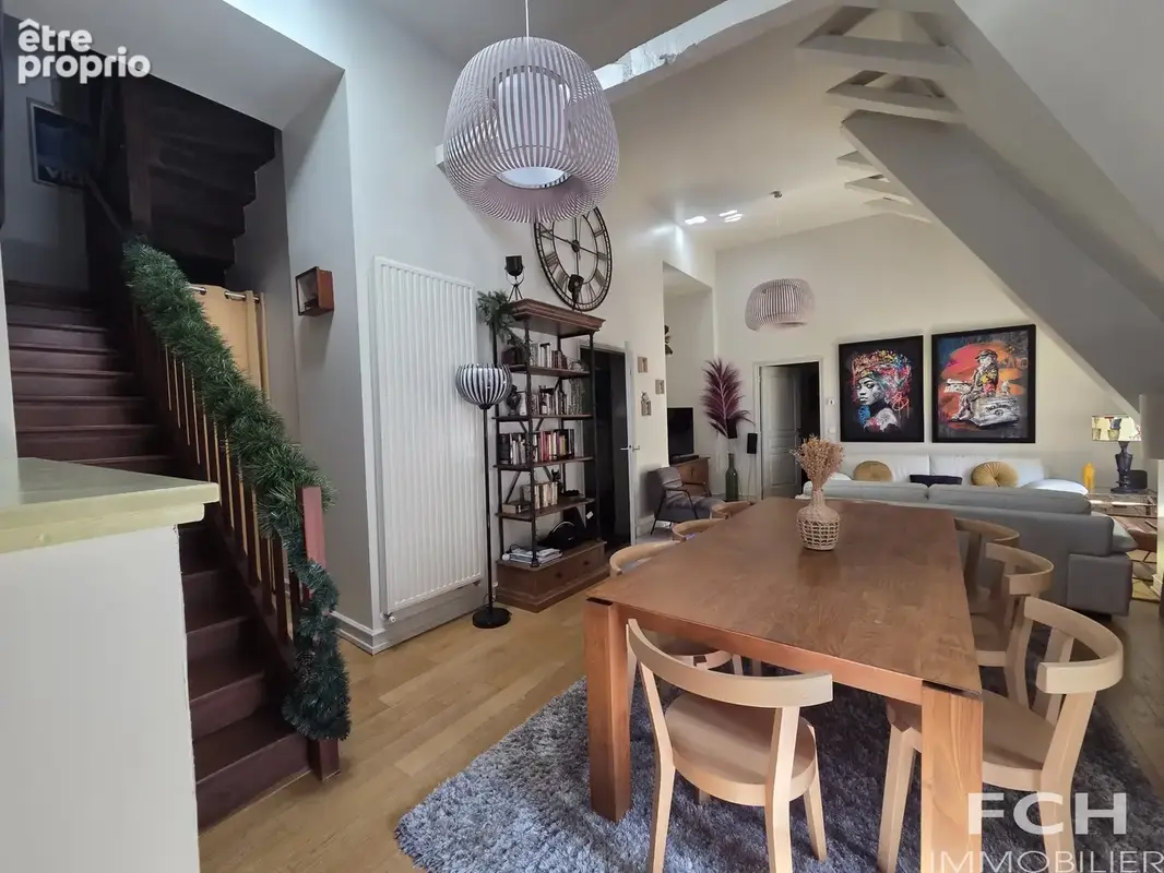 Vieux vichy - t4 triplex atypique de 109 m2 - photo 5
