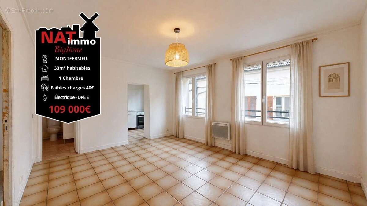 Appartement à MONTFERMEIL