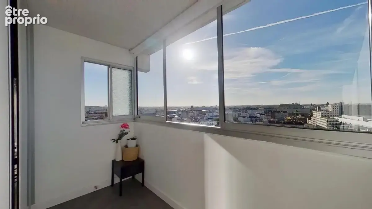 3/4 pièces –12e étage – Vue imprenable – Loggia – Quartier des Coutures - photo 2