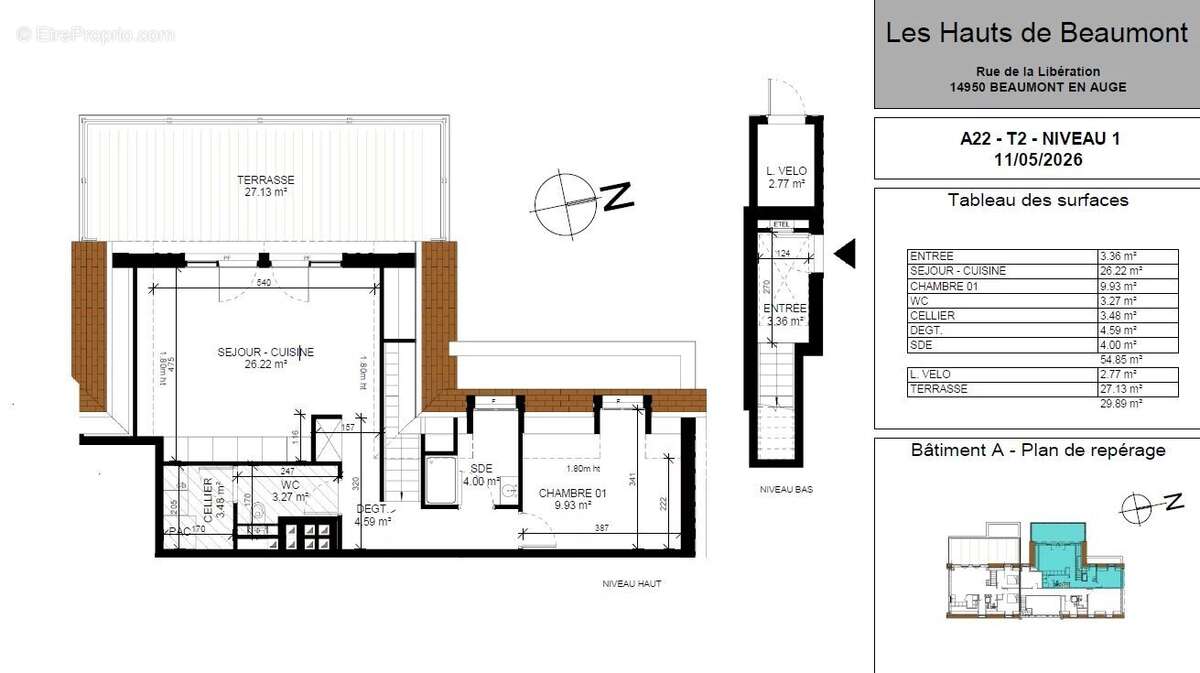 Appartement à BEAUMONT-EN-AUGE