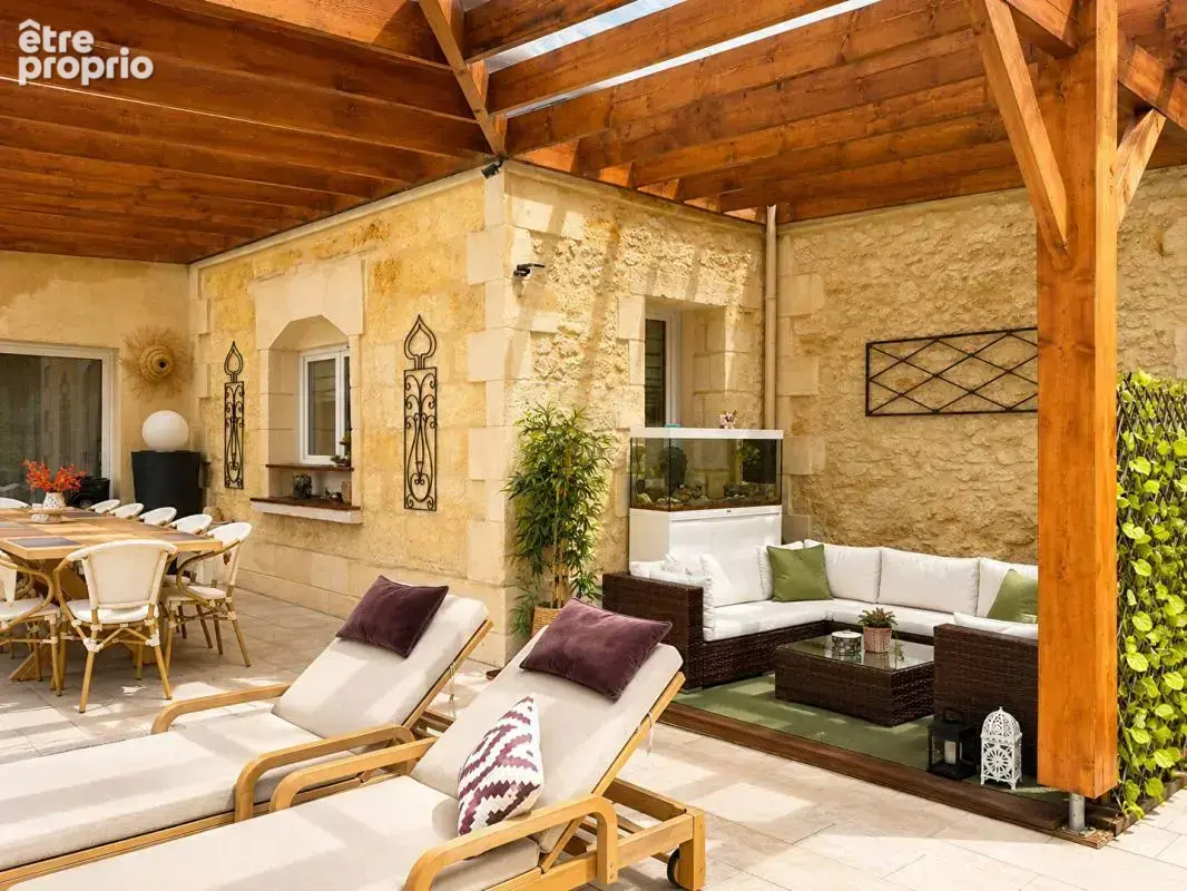 Maison en pierre rénovée avec piscine et potentiel événementiel 160 m²  Libourne - photo 5