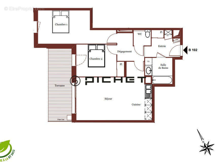 Appartement à CHEVRY