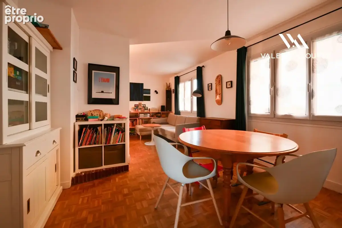 Salle à manger ouvert sur salon - Maison à SOTTEVILLE-LES-ROUEN