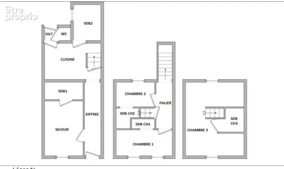Maison en colocation située secteur les francs. - photo 2