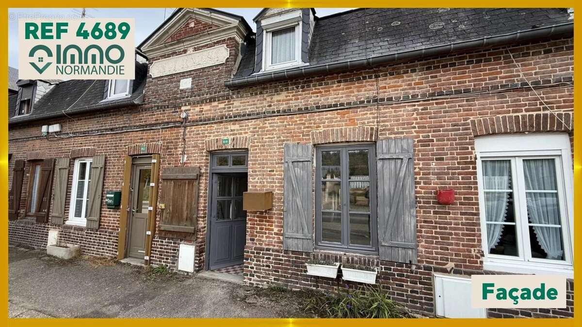 Maison de village en briques - 57m2/310m2 - Garage - photo 3