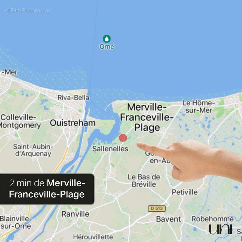 Maison à MERVILLE-FRANCEVILLE-PLAGE