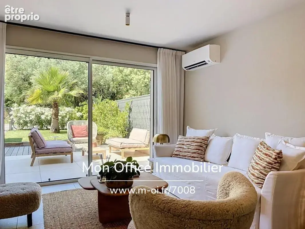 Référence : 7008-les - duplex t3 rénové à 100m de la plage à vendre à grimaud beauvallon - photo 7