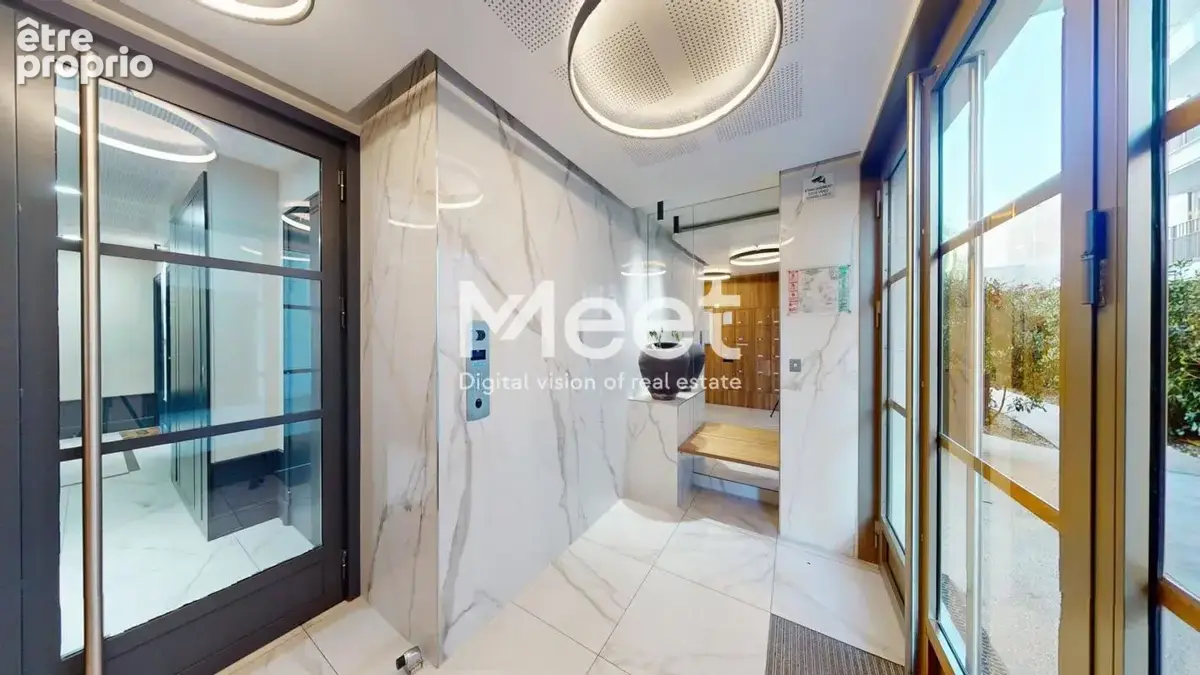 Studio - immeuble récent - balcon - vue dégagée - photo 10