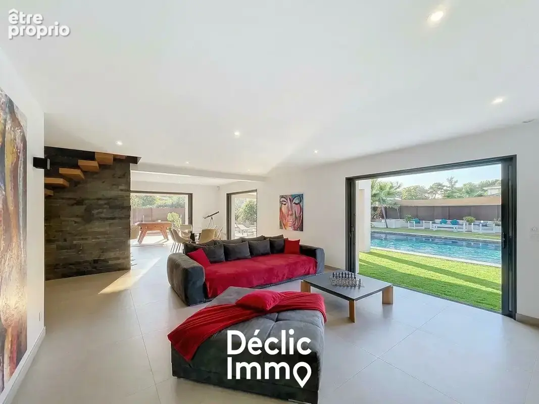 Villa contemporaine d'exception - 4 chambres - piscine - garage - roquefort-les-pins - photo 2
