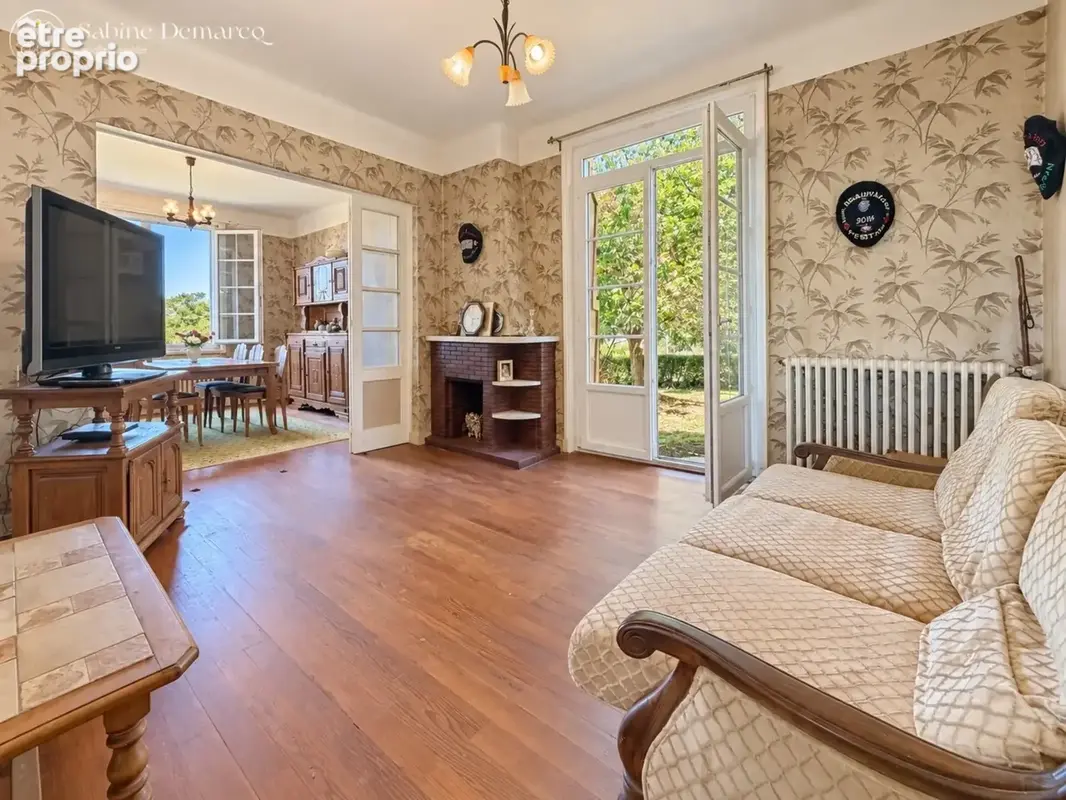 En EXCLUSIVITE à  BRISCOUS - Maison de plain-pied à rénover, vue dégagée sur les montagnes - photo 5