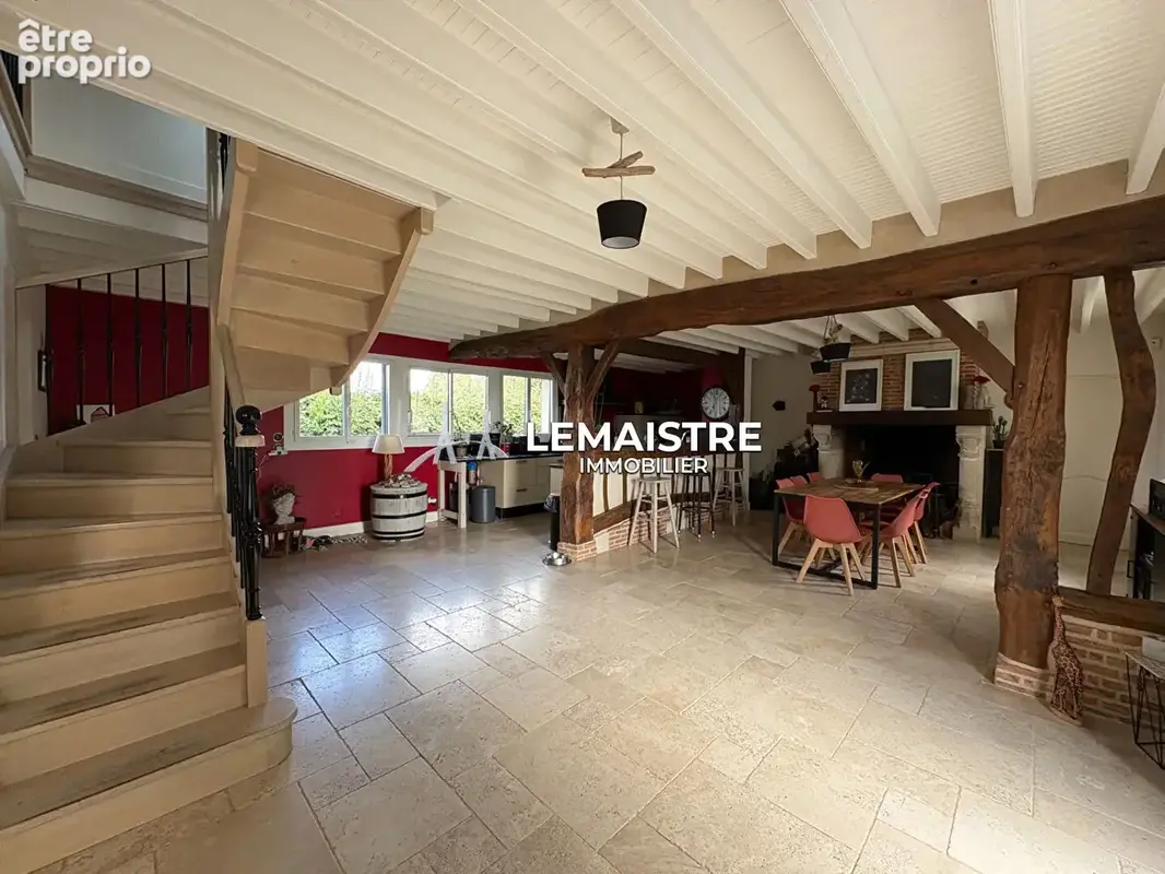 Maison à vendre - Proche Goderville - 197 m² - 5 chambres - Dépendance - Terrain 1600 m² - photo 4