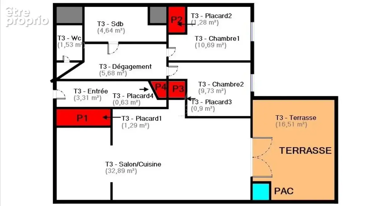 T3 72 m² Saint-Raphaël, terrasse vue mer et piscine en rooftop - photo 12