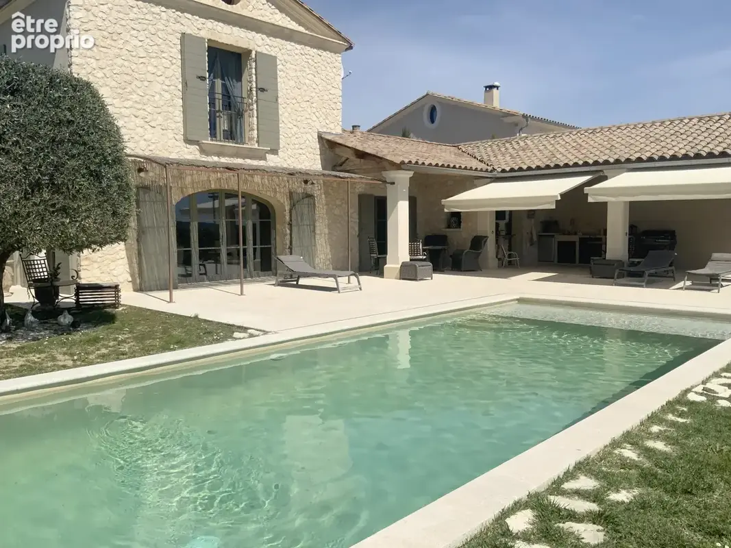 À 10 min d’Uzès   Mas contemporain d’exception avec piscine et prestations haut de gamme - photo 1