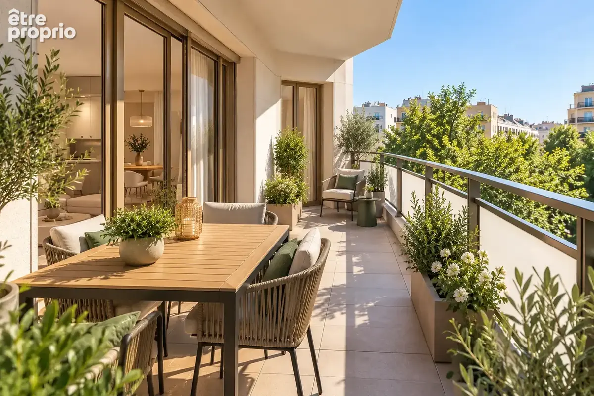 Appartement à PARIS-20E