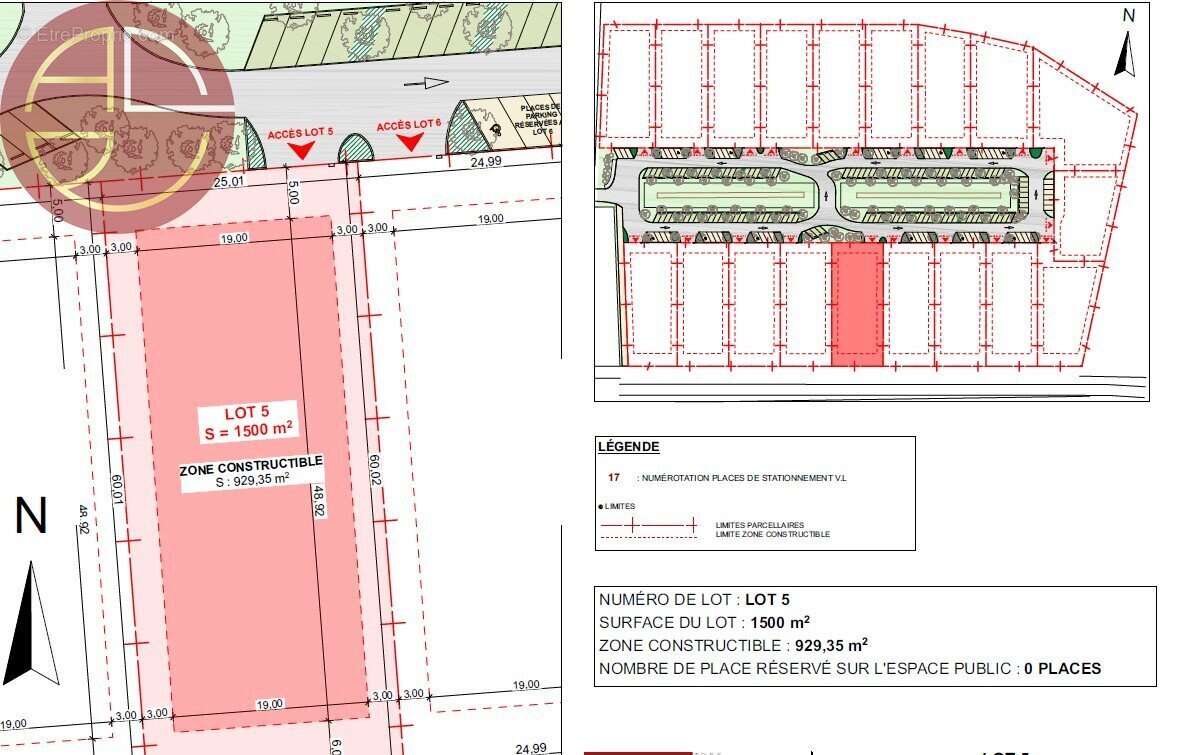 Terrain à BONREPOS-SUR-AUSSONNELLE