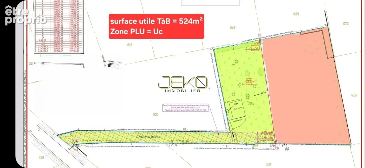 Terrain 845 m² à vendre à Uzes (30700) - photo 2