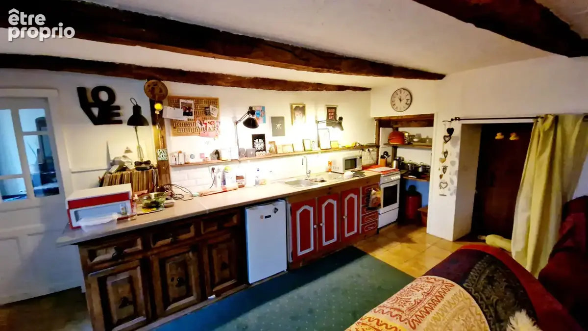 MORBIHAN - Proche Menéac- Maison 1 chambre avec grand jardin, bûcher, atelier (interieur)  et dépendance. Grand grenier à aménag - photo 6