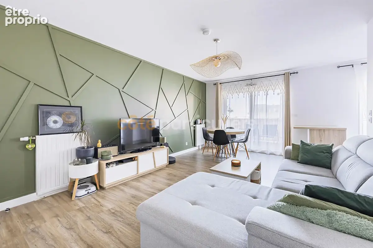 Saint herblain -- atlantis -- appartement 64m2 -- balcon / terrasse - photo 2