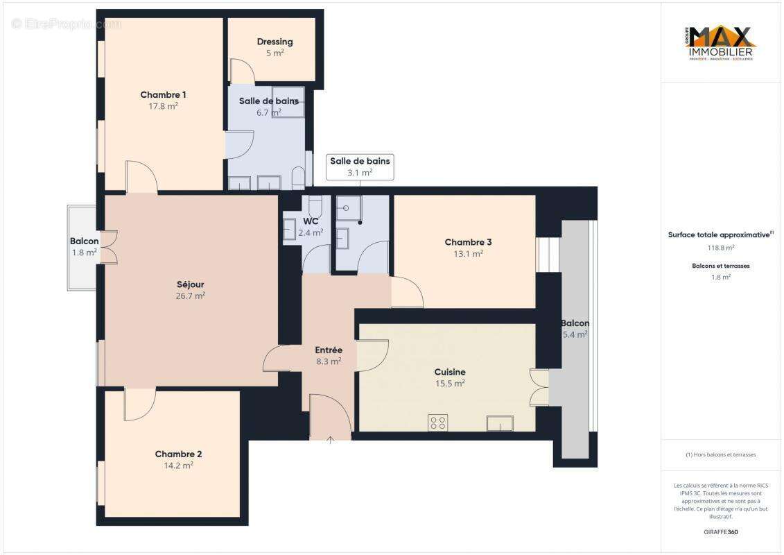 Appartement à AJACCIO