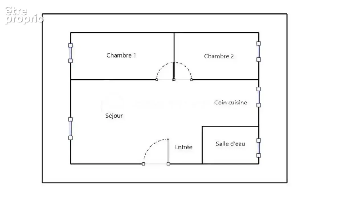 Appartement en 3 pièces lumineux -  sans travaux à prévoir / faibles charges - photo 8