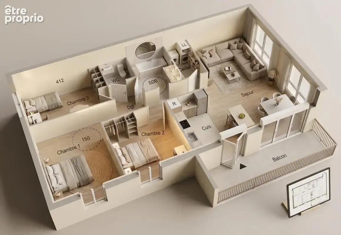 Appartement à IDRON