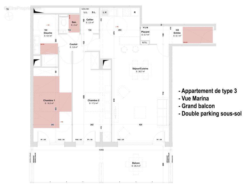 Appartement à DUNKERQUE