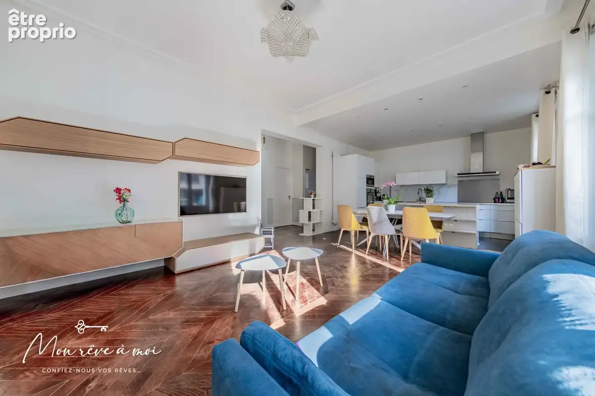 Appartement familial de 5 pièces de 101m2 lumineux et en parfait état avec balcon - photo 4