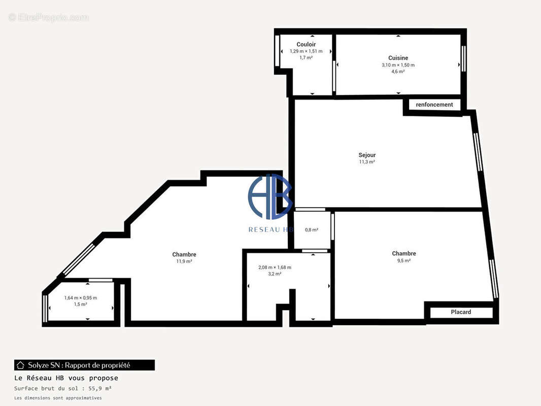 Appartement à AUBERVILLIERS