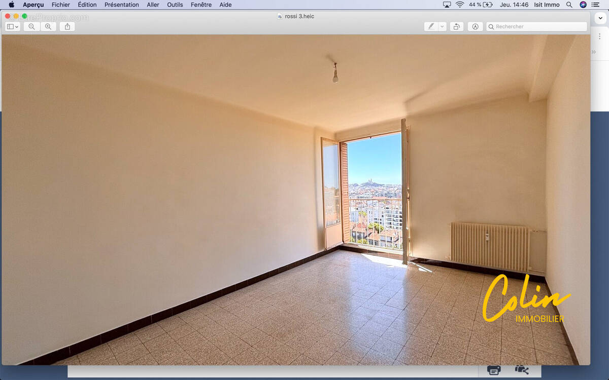 Appartement à MARSEILLE-4E
