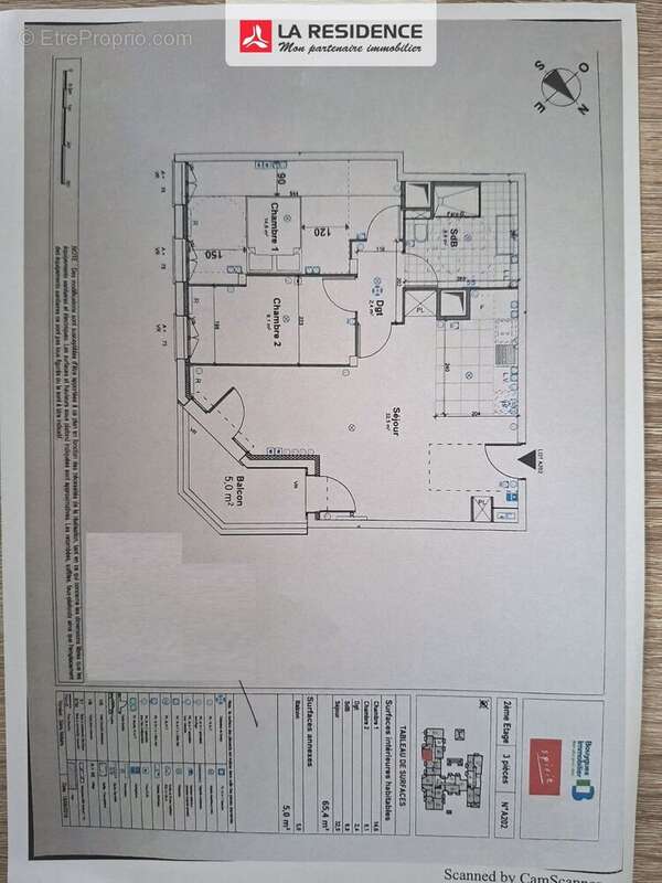 Appartement à VERNEUIL-SUR-SEINE