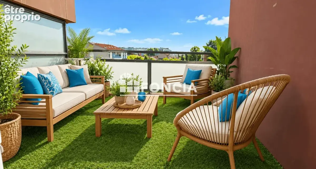 Cartoucherie - appartement t3 - terrasse - residence recente - parking sous-sol - photo 2