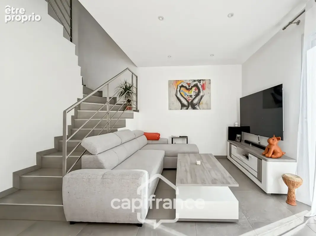 Maison à vendre avec garage, jardin, terrasse, place de parking, 3 chambres à SALAISE SUR SANNE (38) - photo 7