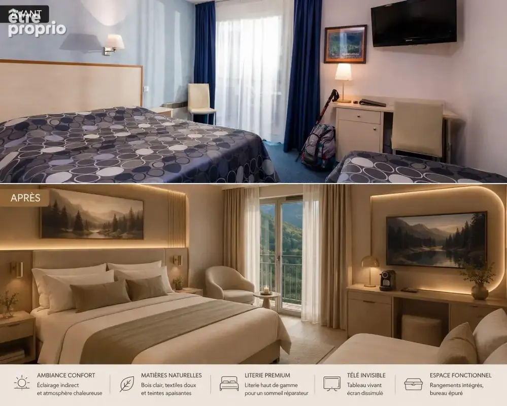 INVESTISSEMENT LOCATIF  VERNET LES BAINS  Résidence de tourisme Princess Resort & Spa - 4% de rentabilité - photo 2