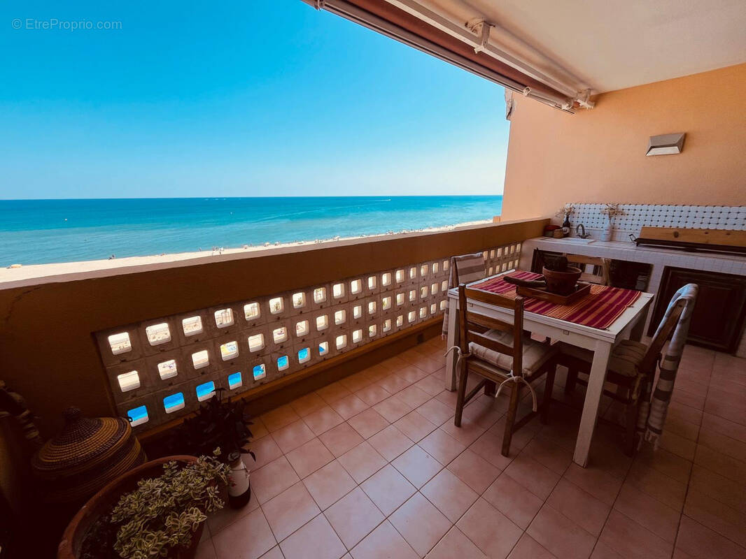 Le Barcarès Exclusivité Superbe appartement rénové traversant vue splendide sur la mer, le lac marin et le Canigou ! - photo 13
