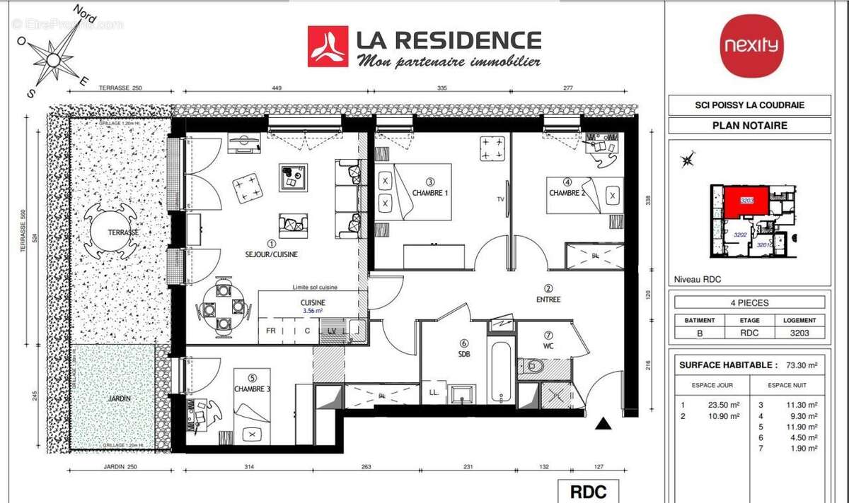 Appartement à POISSY