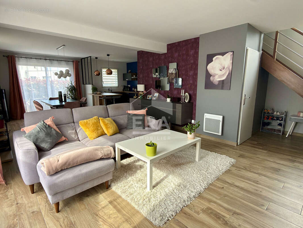 Maison 105m² à feuguerolles-bully - photo 2